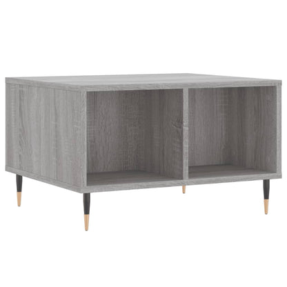 Coffee Table Grey Sonoma 60x50x36.5 cm Engineered Wood