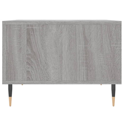 Coffee Table Grey Sonoma 60x50x36.5 cm Engineered Wood