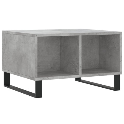 Coffee Table Concrete Grey 60x50x36.5 cm Engineered Wood