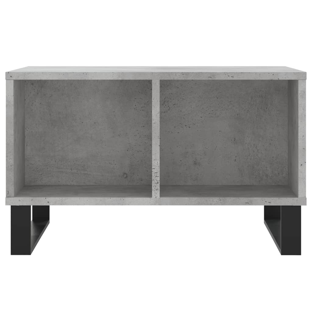 Coffee Table Concrete Grey 60x50x36.5 cm Engineered Wood