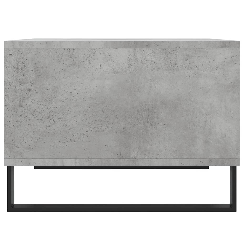 Coffee Table Concrete Grey 60x50x36.5 cm Engineered Wood