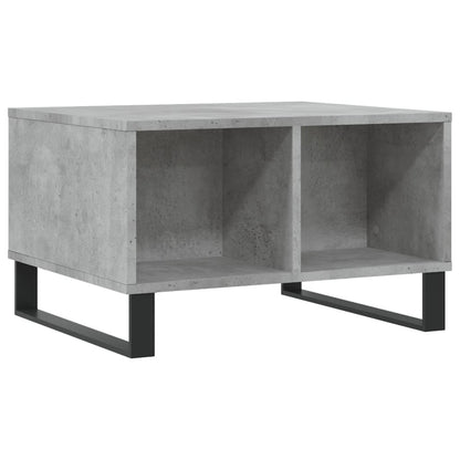 Coffee Table Concrete Grey 60x50x36.5 cm Engineered Wood