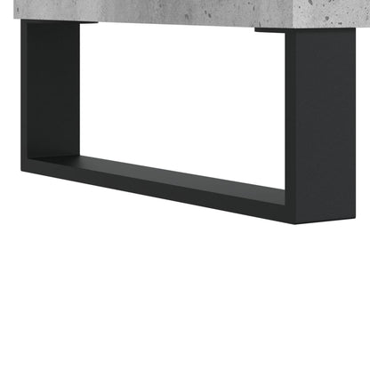 Coffee Table Concrete Grey 60x50x36.5 cm Engineered Wood