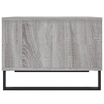 Coffee Table Grey Sonoma 60x50x36.5 cm Engineered Wood