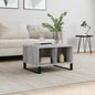 Coffee Table Grey Sonoma 60x50x36.5 cm Engineered Wood