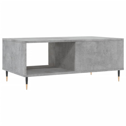 Coffee Table Concrete Grey 90x50x36.5 cm Engineered Wood