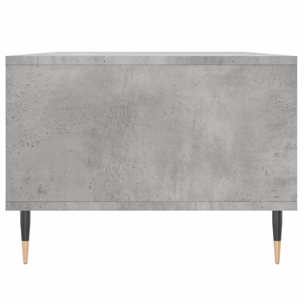 Coffee Table Concrete Grey 90x50x36.5 cm Engineered Wood