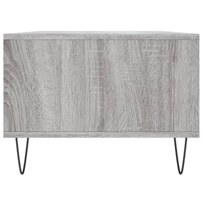 Coffee Table Grey Sonoma 90x50x36.5 cm Engineered Wood