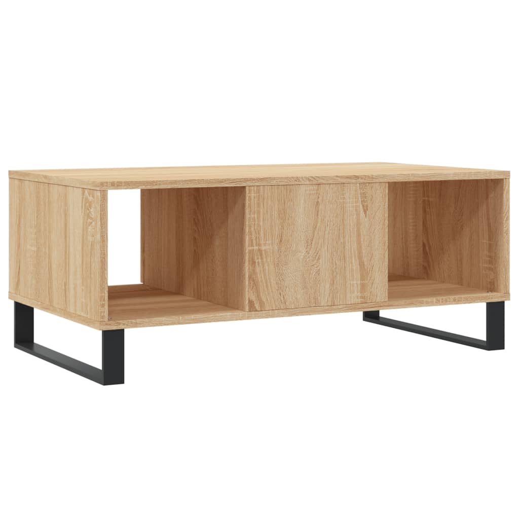 Coffee Table Sonoma Oak 90x50x36.5 cm Engineered Wood