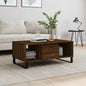 Coffee Table Brown Oak 90x50x36.5 cm Engineered Wood