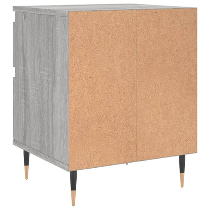 Bedside Cabinet Grey Sonoma 40x35x50 cm Engineered Wood