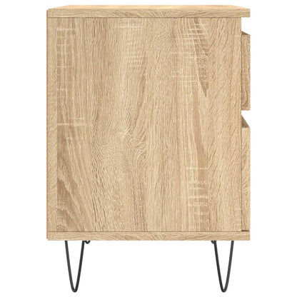 Bedside Cabinet Sonoma Oak 40x35x50 cm Engineered Wood