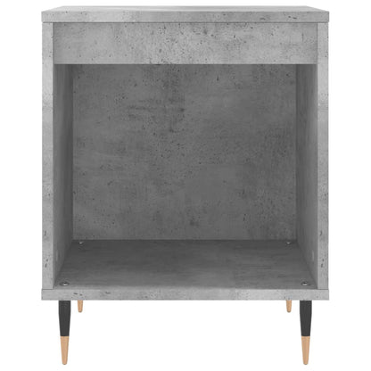 Bedside Cabinets 2 pcs Concrete Grey 40x35x50 cm Engineered Wood