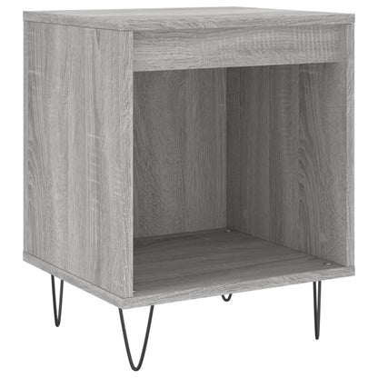 Bedside Cabinet Grey Sonoma 40x35x50 cm Engineered Wood