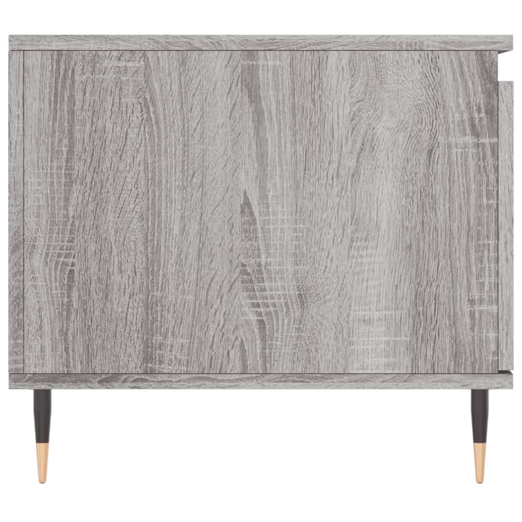 Coffee Table Grey Sonoma 100x50x45 cm Engineered Wood