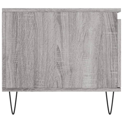 Coffee Table Grey Sonoma 100x50x45 cm Engineered Wood