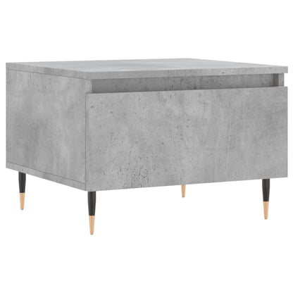 Coffee Table Concrete Grey 50x46x35 cm Engineered Wood