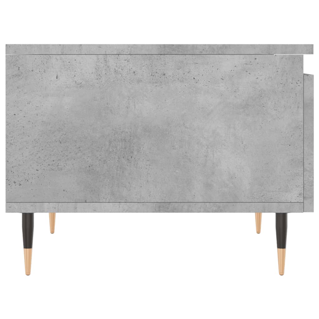 Coffee Table Concrete Grey 50x46x35 cm Engineered Wood