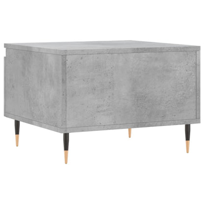 Coffee Table Concrete Grey 50x46x35 cm Engineered Wood