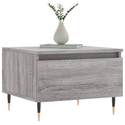 Coffee Table Grey Sonoma 50x46x35 cm Engineered Wood