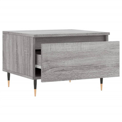 Coffee Table Grey Sonoma 50x46x35 cm Engineered Wood