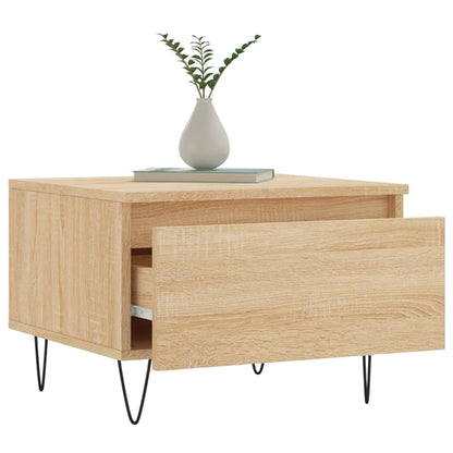 Coffee Table Sonoma Oak 50x46x35 cm Engineered Wood