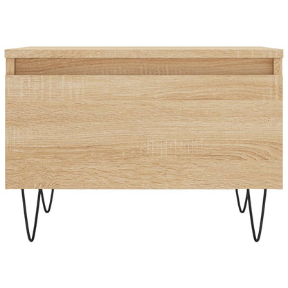 Coffee Table Sonoma Oak 50x46x35 cm Engineered Wood