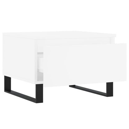 Coffee Tables 2 pcs White 50x46x35 cm Engineered Wood