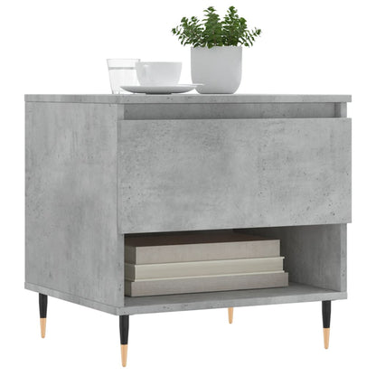 Coffee Tables 2 pcs Concrete Grey 50x46x50 cm Engineered Wood