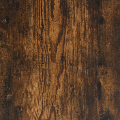 Coffee Table Smoked Oak 50x46x50 cm Engineered Wood