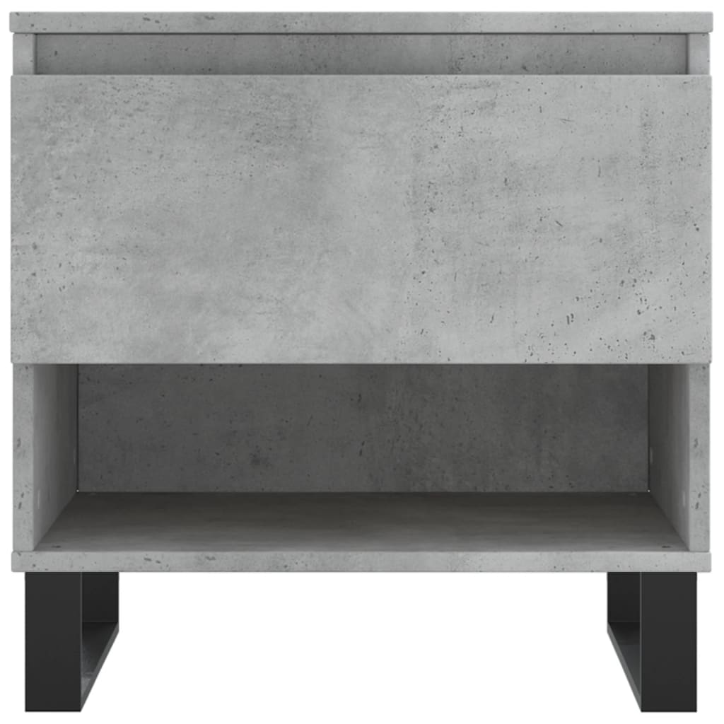 Coffee Tables 2 pcs Concrete Grey 50x46x50 cm Engineered Wood