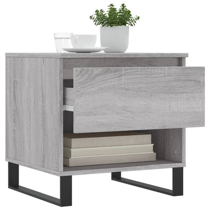 Coffee Table Grey Sonoma 50x46x50 cm Engineered Wood