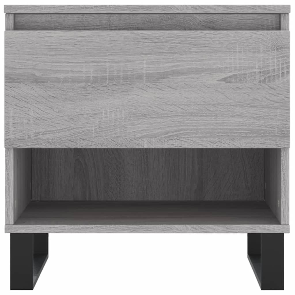 Coffee Table Grey Sonoma 50x46x50 cm Engineered Wood