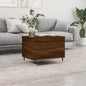 Coffee Table Brown Oak 60x44.5x45 cm Engineered Wood