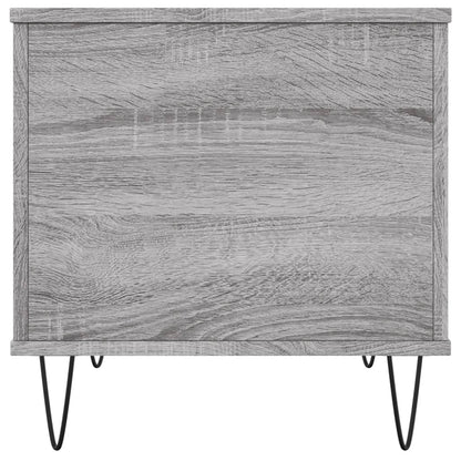 Coffee Table Grey Sonoma 60x44.5x45 cm Engineered Wood