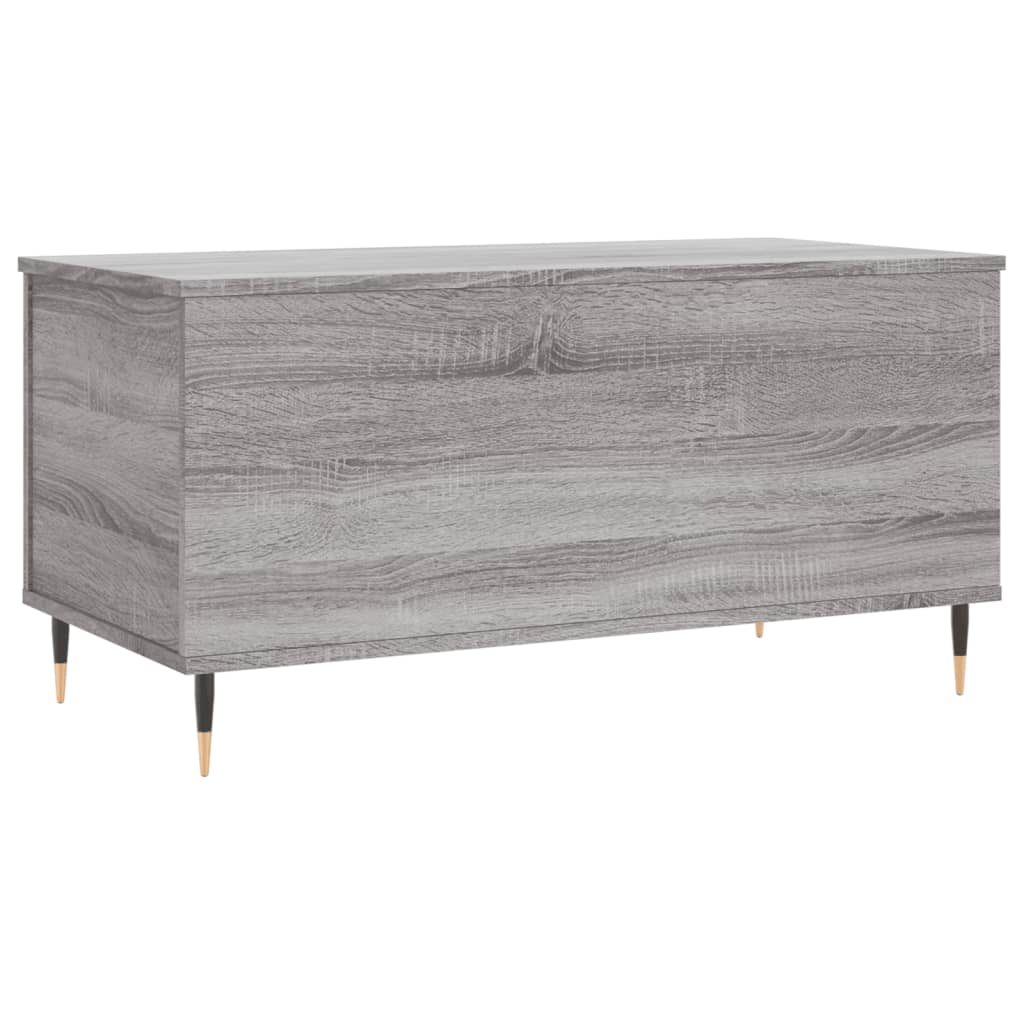 Coffee Table Grey Sonoma 90x44.5x45 cm Engineered Wood