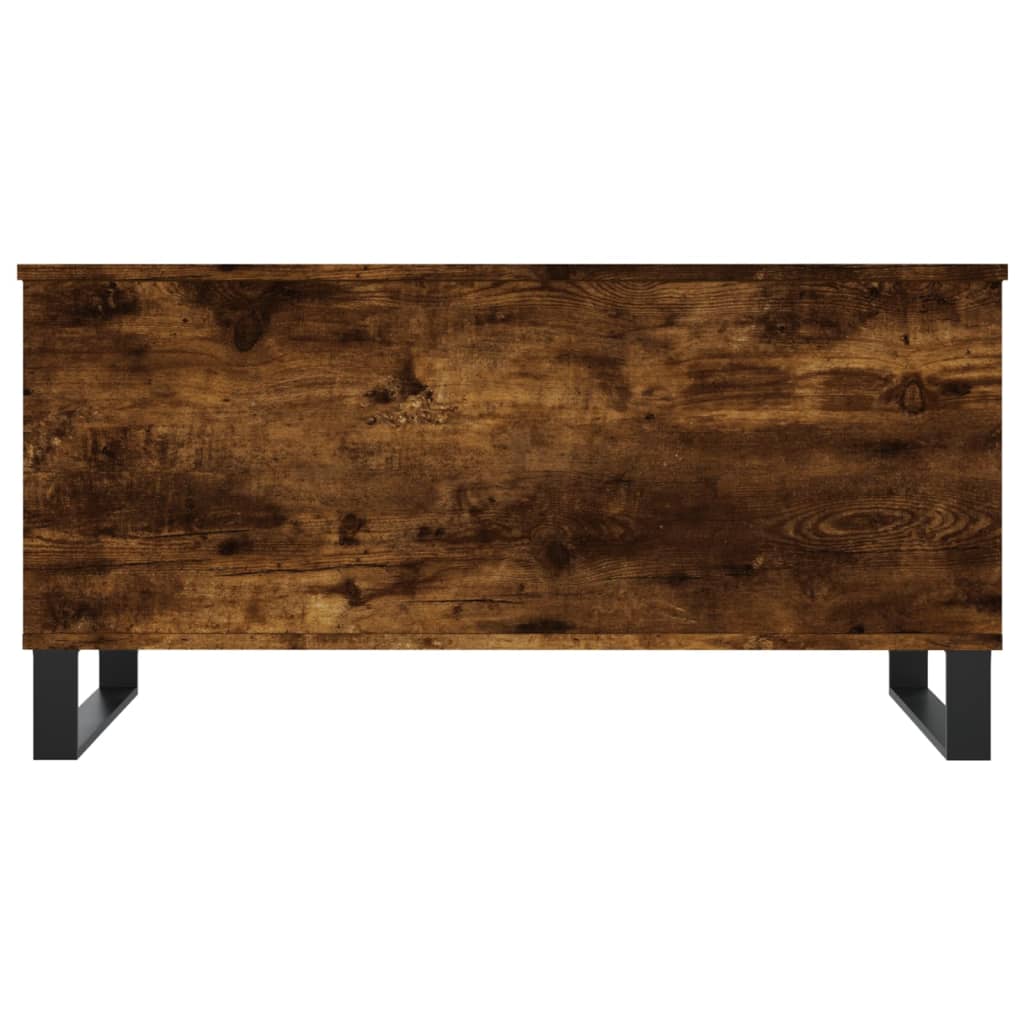 Coffee Table Smoked Oak 90x44.5x45 cm Engineered Wood