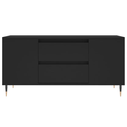 Coffee Table Black 102x44.5x50 cm Engineered Wood