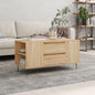 Coffee Table Sonoma Oak 102x44.5x50 cm Engineered Wood