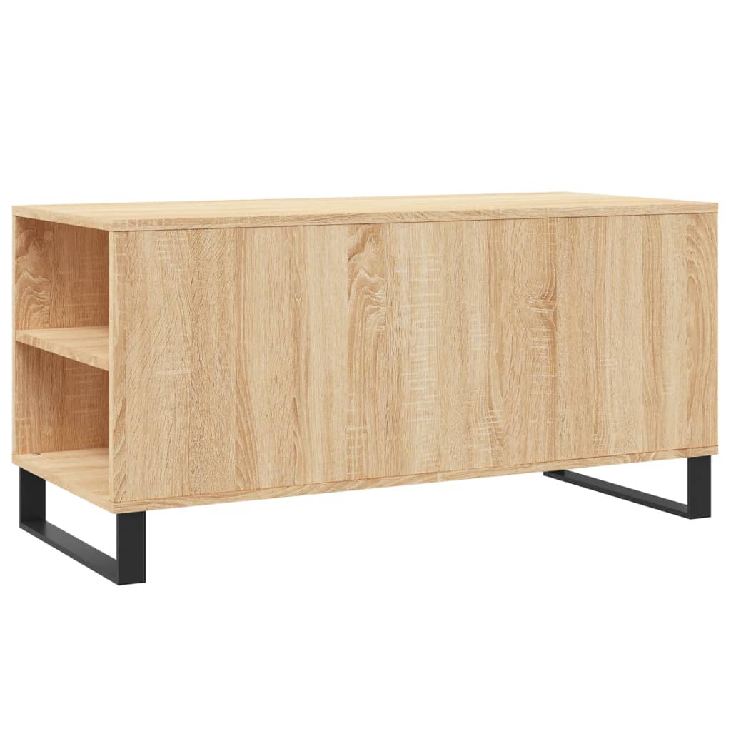 Coffee Table Sonoma Oak 102x44.5x50 cm Engineered Wood