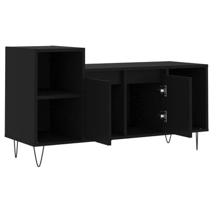 TV Cabinet Black 100x35x55 cm Engineered Wood