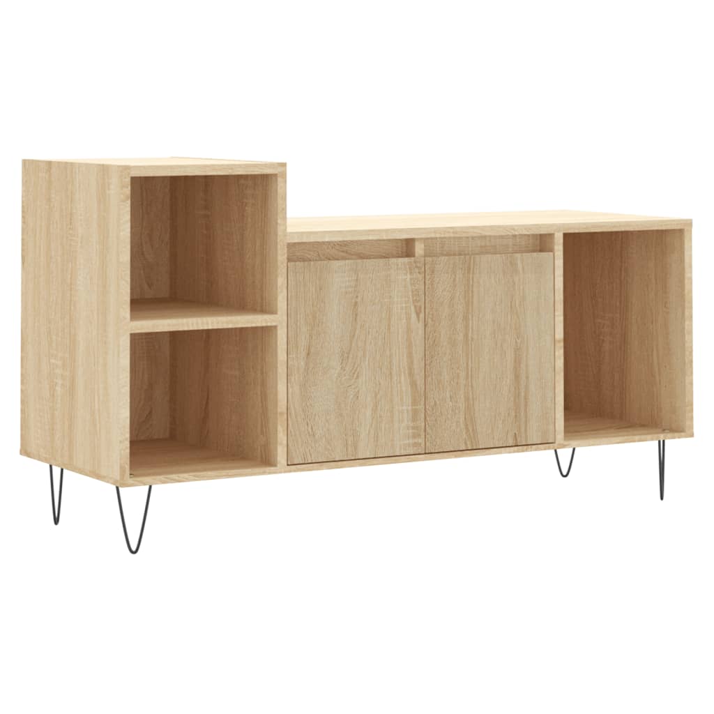 TV Cabinet Sonoma Oak 100x35x55 cm Engineered Wood