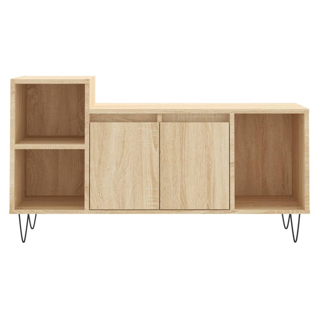 TV Cabinet Sonoma Oak 100x35x55 cm Engineered Wood