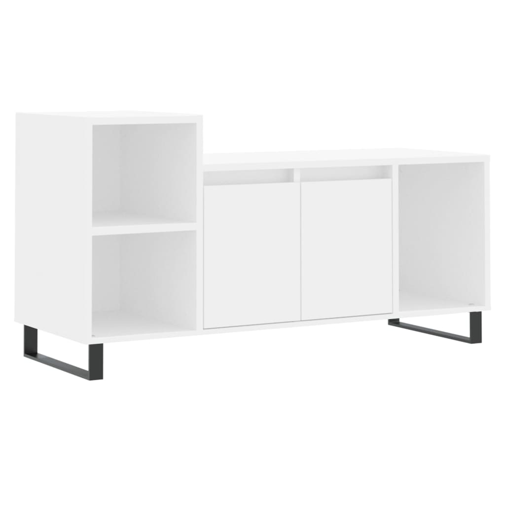 TV Cabinet White 100x35x55 cm Engineered Wood