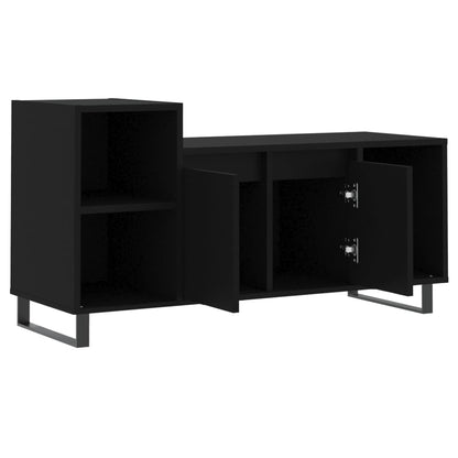 TV Cabinet Black 100x35x55 cm Engineered Wood