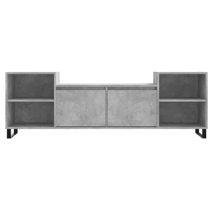 TV Cabinet Concrete Grey 160x35x55 cm Engineered Wood