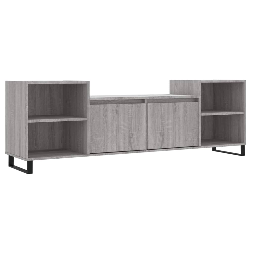 TV Cabinet Grey Sonoma 160x35x55 cm Engineered Wood