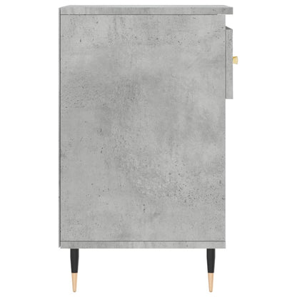 Shoe Cabinet Concrete Grey 102x36x60 cm Engineered Wood