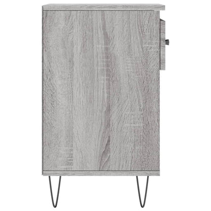 Shoe Cabinet Grey Sonoma 102x36x60 cm Engineered Wood