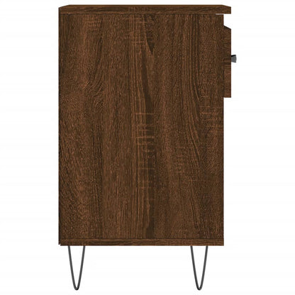 Shoe Cabinet Brown Oak 102x36x60 cm Engineered Wood